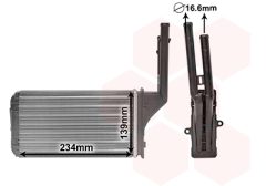 VAN WEZEL 40006049 — Радиатор печки