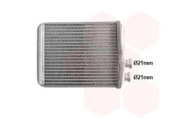 VAN WEZEL 40016701 — Радиатор печки
