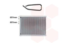 VAN WEZEL 40016703 — Радиатор печки