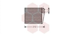 VAN WEZEL 43006396 — Радиатор печки