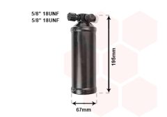 VAN WEZEL 4300D015 — Filtru deshidrator aer condiționat