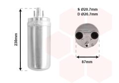 VAN WEZEL 4300D350 — Осушитель кондиционера