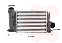 VAN WEZEL 43014710 — Intercooler
