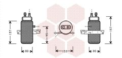 VAN WEZEL 4700D043 — Осушитель кондиционера