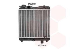 VAN WEZEL 49002011 — Радиатор охлаждения