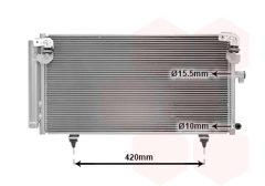 VAN WEZEL 51005073 — Radiator aer condiționat