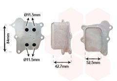 VAN WEZEL 52013700 — Масляный радиатор