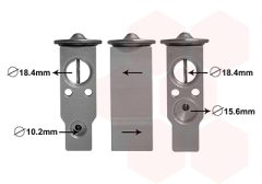 VAN WEZEL 53001638 — Расширительный клапан кондиционера