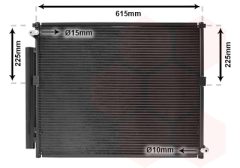 VAN WEZEL 53005569 — Radiator aer condiționat