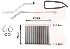 VAN WEZEL 53006782 — Radiator încălzire habitaclu