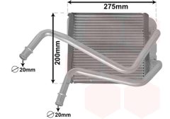 VAN WEZEL 58006378 — Radiator încălzire habitaclu