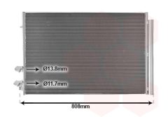 VAN WEZEL 58015710 — Radiator aer condiționat