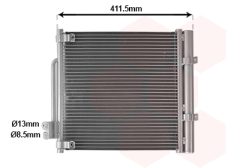 VAN WEZEL 69015701 — Радиатор кондиционера