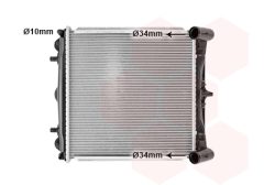 VAN WEZEL 74002023 — Радиатор охлаждения