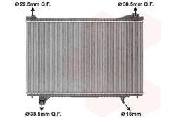 VAN WEZEL 77012706 — Radiator răcire motor