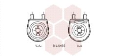 VAN WEZEL 82003155 — Radiator ulei motor