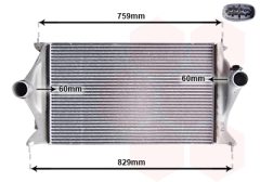 VAN WEZEL 82004337 — Интеркулер