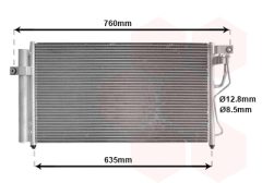 VAN WEZEL 82005178 — Radiator aer condiționat