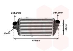 VAN WEZEL 82014711 — Intercooler