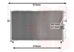 VAN WEZEL 83005014 — Radiator aer condiționat