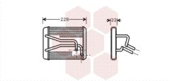 VAN WEZEL 83006048 — Radiator încălzire habitaclu