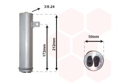 VAN WEZEL 8300D290 — Filtru deshidrator aer condiționat