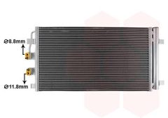 VAN WEZEL 88015701 — Radiator aer condiționat