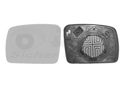 VAN WEZEL 0255837 — Sticlă oglindă exterioară