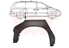 VAN WEZEL 0732148 — Боковина кузова