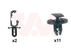 VAN WEZEL 0937797 — Комплект крепежа капота
