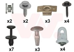 VAN WEZEL 0943794 — Set de montaj bară de protecție