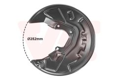 VAN WEZEL 0965374 — Щиток тормозного диска