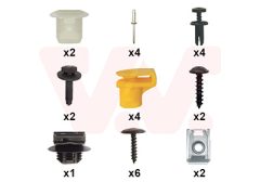 VAN WEZEL 0991793 — Set de montaj bară de protecție