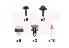 VAN WEZEL 1510793 — Set de montaj bară de protecție