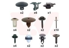 VAN WEZEL 1528793 — Set de montaj bară de protecție