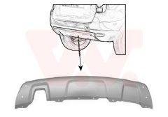 VAN WEZEL 1555509 — Ornament bară de protecție