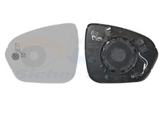 VAN WEZEL 1557835 — Стекло бокового зеркала