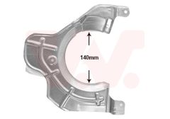 VAN WEZEL 1651371 — Щиток тормозного диска