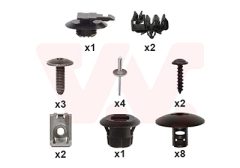 VAN WEZEL 1728793 — Крепёж бампера