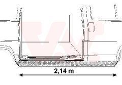 VAN WEZEL 1745110 — Боковина кузова