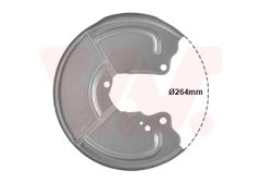 VAN WEZEL 1754374 — Protecție disc de frână