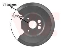VAN WEZEL 1825373 — Щиток тормозного диска
