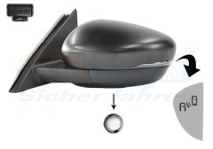 VAN WEZEL 1908817 — Oglindă exterioară
