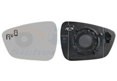 VAN WEZEL 1908835 — Sticlă oglindă exterioară