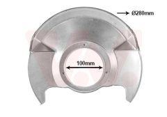 VAN WEZEL 2548371 — Protecție disc de frână