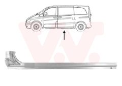 VAN WEZEL 3081109 — Накладка порога