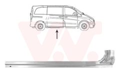 VAN WEZEL 3081110 — Накладка порога