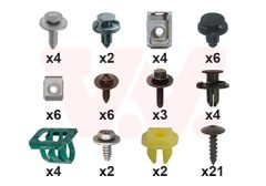 VAN WEZEL 3336794 — Крепёж бампера
