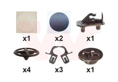 VAN WEZEL 3336797 — Set de montaj capotă