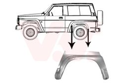 VAN WEZEL 3362145 — Боковина кузова
